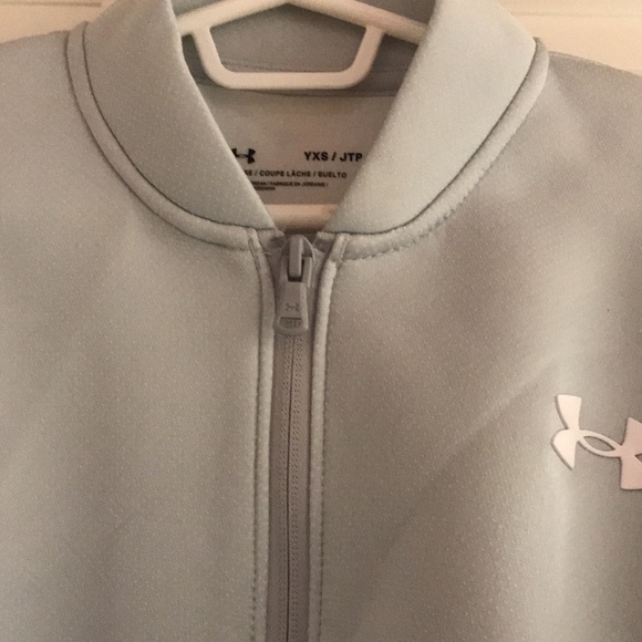 Under Armour Girls’ Athletic Zip Hoody Sz XS, NWT! - Picture 2 of 8